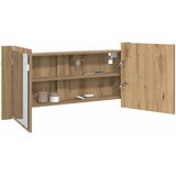  LED Ogledalo s Ormarom Zidne Umjetnički hrast 100 x 12 x 45 cm | shoptok.hr
