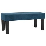 Box spring krevet s madracem tamnoplavi 120 x 200 cm baršunasti | shoptok.hr