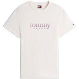 Tommy Jeans Majica svetlo modra / sivka / temno oranžna / bela | Shoptok.si