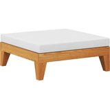  Modularni tabure s krem bijelim jastukom masivno bagremovo drvo | shoptok.hr