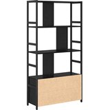  Polica Crni hrast 80 x 30 x 155,5 cm Konstruirano drvo | Eponuda.com