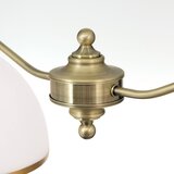 Orion HL 6-1810/2 - Luster na lancu OLD LAMP 2xE27/40W/230V bela/mesing | Eponuda.com