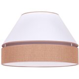  duolla - plafonsko svetlo avignon 1xE27/15W/230V, prečnik 50 cm, bela/braon | Eponuda.com