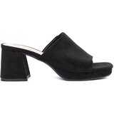 SEASTAR Women's black high-heeled flip-flops Cene