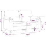 SOFA Tamnozelena 174 x 85 x 93 cm Baršun | shoptok.hr