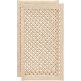 Vrata za ormarić rešetkasti dizajn 2 kom 49,5 x 99 cm borovina | shoptok.hr