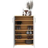 XORA OMARA ZA ČEVLJE bela, hrast artisan | Shoptok.si