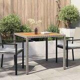  Stol za vrt Siva 90 x 90 x 75 cm poliratan | Eponuda.ba