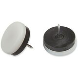 STABILIT Plastični čepi (30 mm, 4 kos, Bele barve, Z zatičem) | Shoptok.si