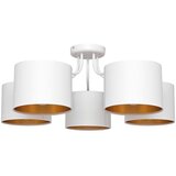  Plafonski luster ALBA 5xE27/15W/230V bela/zlatna | Eponuda.com