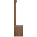 vidaXL Drvo za dvoranu SANDENS 45x40x159,5 cm puno drvo bor | shoptok.hr