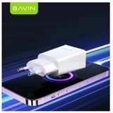 BAVIN punjač 2.4A usb-a + kabl type-c bela | ePonuda.com