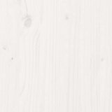 vidaXL Okvir kreveta bez madraca bijeli 200x200 cm od masivne borovine | shoptok.hr