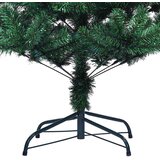  Umjetno predsvijetljeno božićno drvce Zelena 120 cm PVC i metal | shoptok.hr