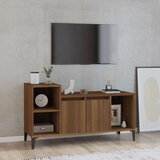 TV omarica rjav hrast 100x35x55 cm inženirski les, (20600753) Cene