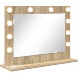  Ogledalo za Toalet Pravokutni Sonoma hrast 60 x 45 x 18 cm | Eponuda.com