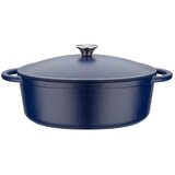  Duboka tava s poklopcem GSW 717328 Plava Nehrđajući Čelik 7 L | shoptok.hr