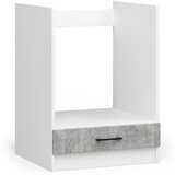 AKORD Oliwia Kuhinjska Spodnja Omarica, Bela/Beton, (5000333225) | Shoptok.si