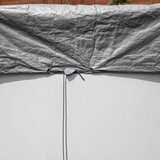 Bestway Pokrivač za bazen Ø4,88 m Kružni Poliester Siva | shoptok.hr
