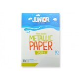 Jolly papir metalik, bela, A4, 250g, 10K ( 136101 ) Cene