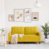  Dvosjed žuti 140 cm baršunasti | Eponuda.com