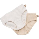  Lunilou - Gaćice za djevojčice s prugama, Sand/Off White, 2 kom cijene