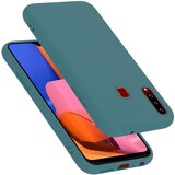Cadorabo Ohišje, združljiv s Samsungom v tekoči zeleni barvi - zaščitni pokrov iz fleksibilnega silikona TPU, (20588677) Cene