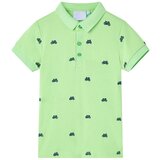 vidaXL Otroška polo majica neon zelena 104 Cene