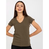 BASIC Feel Good T-shirt-B-012.71P-khaki | shoptok.hr
