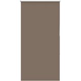 vidaXL Rolo zavjesa za zamračivanje boje kave 80x130 cm Širina tkanine 75 7 cm Poliester - Boja kafe 80 cm 130 cm | shoptok.hr