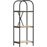  Polica Sonoma hrast 40 x 30 x 109 cm Konstruirano drvo | shoptok.hr