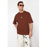 Trendyol Muška majica TMNSS23TS00243, Braon | Eponuda.com