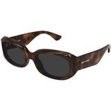 Saint Laurent SL868 003 ONE SIZE (57) Havana/Siva Cene
