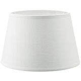 Home Sweet Home Sjenilo za svjetiljku Largo (Ø x V: 20 x 13 cm, čisto bijele boje, Tkanina, Okrugli oblik) | shoptok.hr