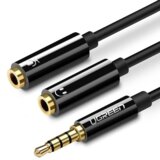 Ugreen 30620 audio kabel 0,15 m 3.5mm 2 x 3.5mm Crno Cijene