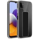 Cadorabo Case, združljiv s Samsungom v črnem - zaščitnem pokrovu, narejen iz fleksibilnega silikona TPU z držalom in funkcijo stojala, (20596464) | Shoptok.si