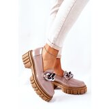 Kesi Women Shoes Loafers Leather Cappuccino Laura Messi 2339 | shoptok.hr