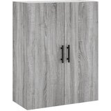 Maison Chic Stenska omarica - Zidna omarica siva sonoma 69,5x34x90 cm iu857, (22063366) | Shoptok.si