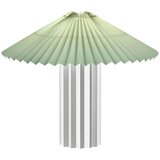 Blomus Zatemnitvena namizna svetilka v srebrni in žajbljevo zeleni barvi s tekstilnim senčilom (višina 36 cm) Taite – | Shoptok.si