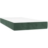 Furnova Vzmetnica z žepkasto vzmetjo temno zelena 120x190x20 cm žamet, (21912089) | Shoptok.si
