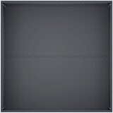  Vrtna saksija 2 kom. Antracit 60 x 60 x 40 cm Čelična vrata | shoptok.hr