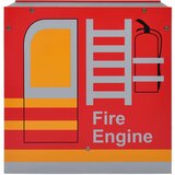  3-dijelni dječji set stola i stolica dizajn vatrogasnog vozila | Eponuda.com