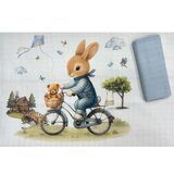 Deksi Muslin tetra pelene Zeka Plavi 80x80cm ( 3930 ) Cene