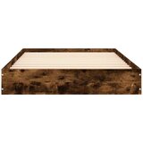 vidaXL Okvir za krevet boja hrasta 90 x 200 cm konstruirano drvo | shoptok.hr