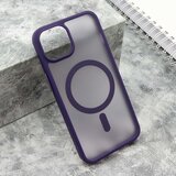 Maska Silky MagSafe matte za iPhone 14/ ljubičasta