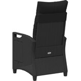  Ležaljka u vrtu Crna 56 x 60 x 112 cm poliratan | shoptok.hr