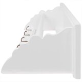  Vješalica za Odjeću od MDF-a Bijela Barokni stil | shoptok.hr