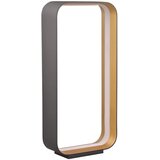 CINQUE Črna LED namizna svetilka z glasovnim upravljanjem s pomočjo mobilne aplikacije s kovinskim senčilom (višina 61 cm) Cizione – | Shoptok.si