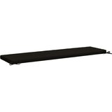  Jastučić za klupu SOEST 100% poliester Crna 150 x 40 x 5 cm | shoptok.hr