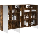  Kupaonski ormar s ogledalom Dimljeni hrast 100 x 14,5 x 70 cm | shoptok.hr